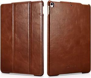 iPad Pro 10.5 Case Genuine Leather Case Ultra Slim Lightweight Folio Flip Case Smart Cover Auto Wake / Sleep Function Magnetic Closure Kickstand for Apple iPad Pro 10.5 2017
