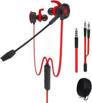 Stereo Bass Gaming Earphone Headset for PS4 Xbox One Computer Laptop Headset Lightweight Noise Cancelling Over Ear PC Gaming Headphones with Anti-Noise Mic