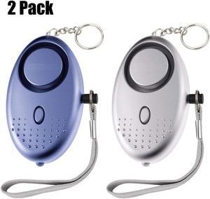 Werleo 2 Pack Personal Alarm 140DB Emergency Self-Defense Security Alarm with LED Light for Women Girls Elderly Safety Batteries Included