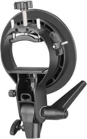 Werleo S-Type Bracket Holder with Bowens Mount for Speedlite Flash Snoot Softbox Beauty dish Reflector Umbrella