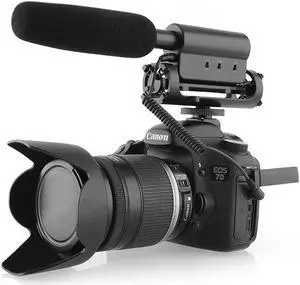 Werleo Interview Microphone Photography Interview MIC Microphone for Nikon Canon Camera DV Camcorder DSLR
