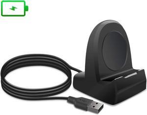 Apple Watch Wireless Charger Stand Charging Station Dock with Built-in Magnetic Charging Cable and Nightstand Mode Compatible with Apple Watch Series 4 Series 3 Series 2 and Series 1