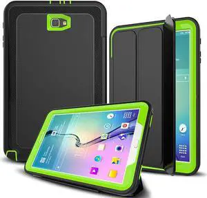 WERLEO Samsung Galaxy Tab A 10.1 Case Slim Smart Cover Stand Folio Case Auto Wake Sleep Full Body Protective Cover For Samsung Galaxy Tab A 10.1 inch 2016 Model SM-T580 SM-T585 SM-T587 No Pen Version