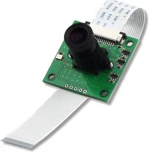 WERLEO M12 Mount Camera for Raspberry Pi Interchangeable M12x0.5 Lens OV5647 5MP 1080P HD Mini Camera Video Module for Raspberry Pi Model A or B B+ model 2 Raspberry Pi 3 3b+