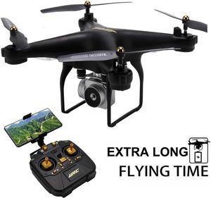 Drone with Camera Live Video Werleo JJRC WIFI FPV RC Drone RC Quadcopter with 40MINS Longer Flght Time RC Quadcopter with 720P Camera FPV WiFi Helicopter with Battery Altitude Hold