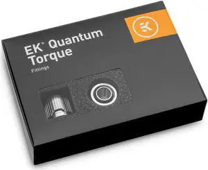 EKWB EK-Quantum Torque STC-10/13 Compression Fitting for Soft Tubing, 10/13mm (3/8" ID, 1/2" OD), Nickel, 6-pack EKWB EK-Quantum Torque STC-10/13 Compression Fitting for Soft Tubing, 10/13mm (3/8" ID, 1/2" OD), Nickel, 6-pack