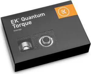 EKWB EK-Quantum Torque HDC-14 Compression Fitting for EKWB Rigid Tubing, 14mm OD, Nickel, 6-pack EKWB EK-Quantum Torque HDC-14 Compression Fitting for EKWB Rigid Tubing, 14mm OD, Nickel, 6-pack