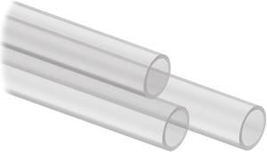 Corsair Hydro X Series XT Hardline 12mm Tubing, 1 Meter, Satin Transparent, 3-pack