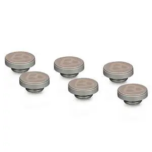 Thermal Grizzly DeltaMate Plug, Matt Nickel, 6-pack Thermal Grizzly DeltaMate Plug, Matt Nickel, 6-pack