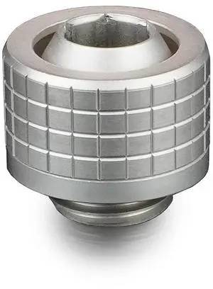 Thermal Grizzly DeltaMate ST13 Compression Fitting for Soft Tubing, 10mm ID/13mm OD, Matt Nickel Thermal Grizzly DeltaMate ST13 Compression Fitting for Soft Tubing, 10mm ID/13mm OD, Matt Nickel