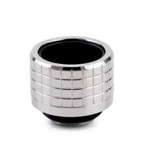 Thermal Grizzly DeltaMate HT16 Compression Fitting for Rigid Tubing, 16mm OD, Gloss Nickel Thermal Grizzly DeltaMate HT16 Compression Fitting for Rigid Tubing, 16mm OD, Gloss Nickel