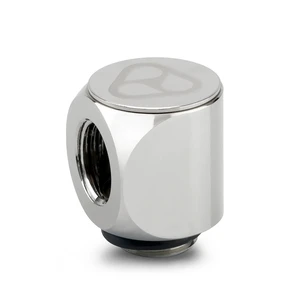 Thermal Grizzly DeltaMate 90 Degree Rotary Fitting, Gloss Nickel Thermal Grizzly DeltaMate 90 Degree Rotary Fitting, Gloss Nickel
