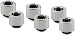 Thermal Grizzly DeltaMate MF14 Extender Fitting, Gloss Nickel, 6-pack Thermal Grizzly DeltaMate MF14 Extender Fitting, Gloss Nickel, 6-pack