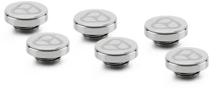 Thermal Grizzly DeltaMate Plug, Gloss Nickel, 6-pack Thermal Grizzly DeltaMate Plug, Gloss Nickel, 6-pack