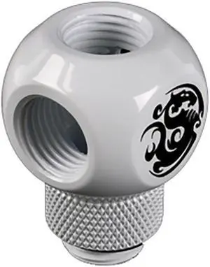 Bitspower G1/4" Q-Rotary Extender Fitting with Triple G1/4" Female Ports, Rotary, Deluxe White Bitspower G1/4" Q-Rotary Extender Fitting with Triple G1/4" Female Ports, Rotary, Deluxe White