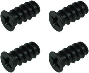 Phobya Coarse Fan Screws - 4 Pcs - Black (80093)