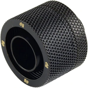 Bitspower G1/4" to 1/2" ID, OD 3/4" OD Compression Fitting for Soft Tubing, CC5 Ultimate, Matte Black Bitspower G1/4" to 1/2" ID, OD 3/4" OD Compression Fitting for Soft Tubing, CC5 Ultimate, Matte Black