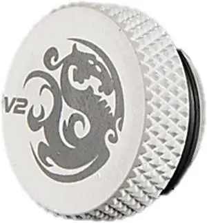Bitspower G1/4" Stop Fitting V2, Deluxe White