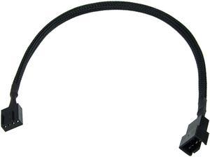 Phobya 4Pin PWM extension 30cm - black