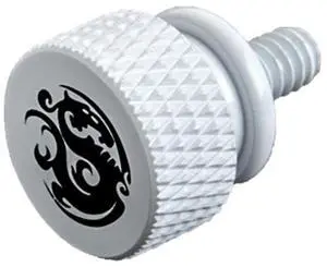 Bitspower Thumb Screw with Logo, Size #6-32, White