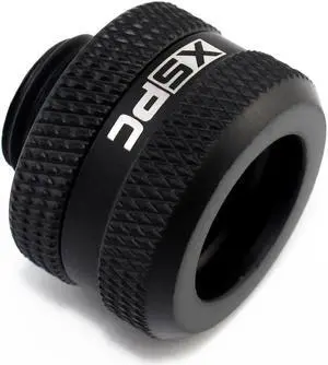XSPC G1/4" to 10mm ID, 14mm OD Rigid Tubing Fitting (For use with XSPC Metal & PETG Tubing Only), Matte Black XSPC G1/4" to 10mm ID, 14mm OD Rigid Tubing Fitting (For use with XSPC Metal & PETG Tubing Only), Matte Black