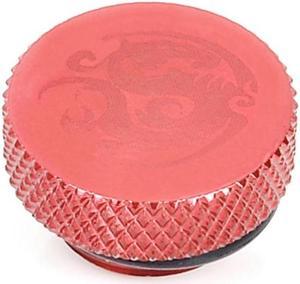 Bitspower G1/4" Stop Fitting, Deep Blood Red