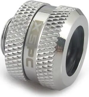 XSPC G1/4" to 10mm ID, 14mm OD Rigid Tubing Fitting, Chrome XSPC G1/4" to 10mm ID, 14mm OD Rigid Tubing Fitting, Chrome