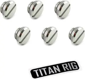 XSPC G1/4" Plug V2, Chrome, 6-pack XSPC G1/4" Plug V2, Chrome, 6-pack