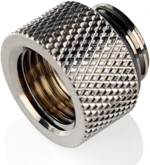 Bitspower G1/4" 10mm Male to Female Fitting, Black Sparkle Bitspower G1/4" 10mm Male to Female Fitting, Black Sparkle