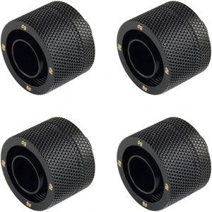 Bitspower G1/4" to 1/2" ID, OD 3/4" OD Compression Fitting for Soft Tubing, CC5 Ultimate, Matte Black, 4-pack Bitspower G1/4" to 1/2" ID, OD 3/4" OD Compression Fitting for Soft Tubing, CC5 Ultimate, Matte Black, 4-pack