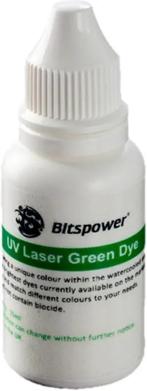 Bitspower BP-CMCD15-UVLG UV Laser Green Dye 15ml