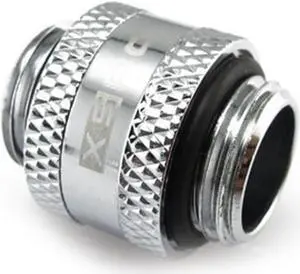 XSPC G1/4" Male to Male Rotary Fitting, Chrome XSPC G1/4" Male to Male Rotary Fitting, Chrome