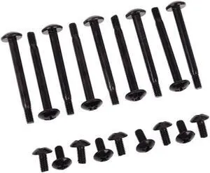 Alphacool Replacement Eisbaer CPU Cooler Screw Kit, M3 x 5mm & M3 x 30mm, Black