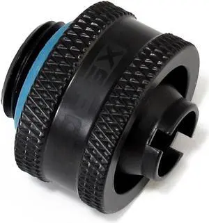 XSPC G1/4" to 3/8" ID, 5/8" OD Compression Fitting V2 for Soft Tubing, Matte Black XSPC G1/4" to 3/8" ID, 5/8" OD Compression Fitting V2 for Soft Tubing, Matte Black