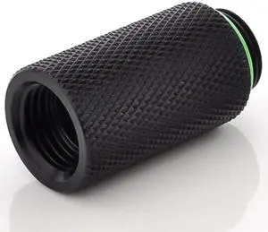 Bitspower G1/4" Male to Female Extender Fitting, 30mm, Matte Black Bitspower G1/4" Male to Female Extender Fitting, 30mm, Matte Black
