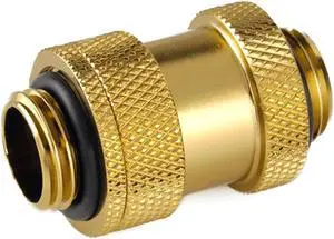 Bitspower G1/4" Adjustable Aqua Link Pipe (22-31mm), True Brass Bitspower G1/4" Adjustable Aqua Link Pipe (22-31mm), True Brass