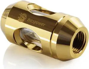 Bitspower G1/4" In-Line Filter, True Brass