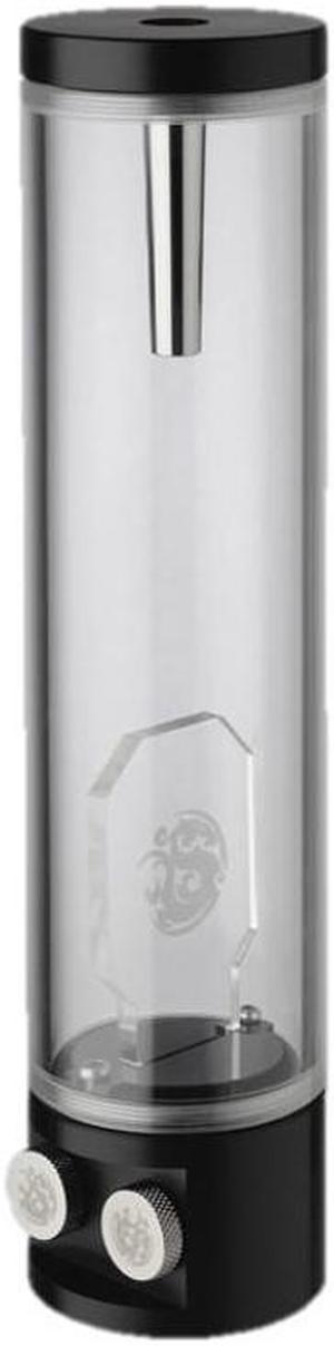 Bitspower Water Tank Z-Multi Ultra 200 Reservoir, Clear Tube / Black POM