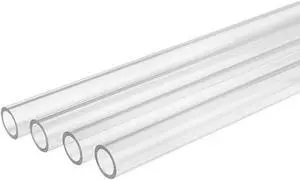 Barrow PETG Tubing (Normal Temperature), 10mm ID, 14mm OD, 500mm length, Clear, 4-pack