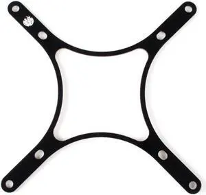 Bitspower Water Tank Mount Panel (RAD Side) for 120mm Slot, Black Bitspower Water Tank Mount Panel (RAD Side) for 120mm Slot, Black