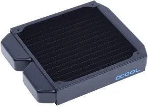 Alphacool NexXxos ST30 Full Copper Radiator 140, 140mm x 1, Single Fan, Black