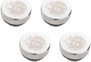 Bitspower G1/4" Stop Fitting V2, Silver Shining, 4-pack Bitspower G1/4" Stop Fitting V2, Silver Shining, 4-pack