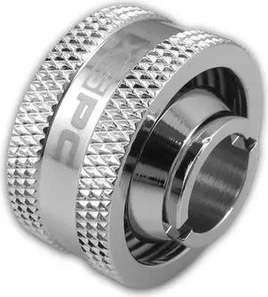 XSPC G1/4" to 1/2" ID, 3/4" OD Compression Fitting V2 for Soft Tubing, Chrome XSPC G1/4" to 1/2" ID, 3/4" OD Compression Fitting V2 for Soft Tubing, Chrome