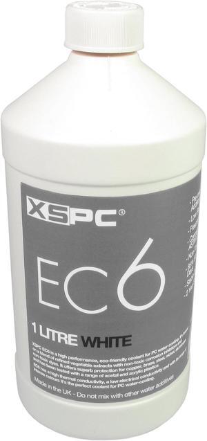 XSPC EC6 High Performance Premix PC Coolant, Opaque, 1000 mL, White