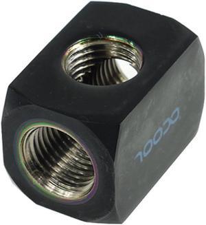 Alphacool HF 3-way Connection Terminal, Deep Black