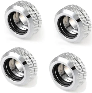 Bitspower G1/4" to Enhance Multi-Link Fitting for 16mm OD Rigid Tubing, Silver Shining, 4-pack Bitspower G1/4" to Enhance Multi-Link Fitting for 16mm OD Rigid Tubing, Silver Shining, 4-pack