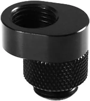 Barrow G1/4" 360 Degree Rotation Offset Adapter, Black