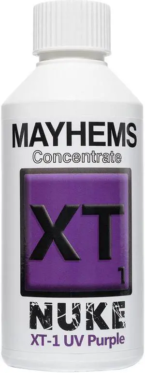 Mayhems XT-1 Nuke PC Coolant Concentrate, 250mL, UV Purple