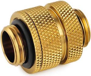Bitspower G1/4" Adjustable Aqua Link Pipe (16-22mm), True Brass
