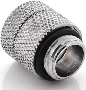 Bitspower Anti-Twist Adapter Fitting, Silver Shining